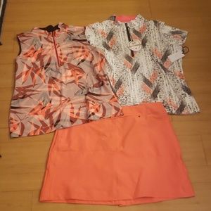 Tail 3 piece mix and match golf outfit